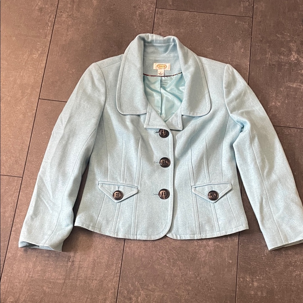 Talbots Light Blue Women's Blazer
